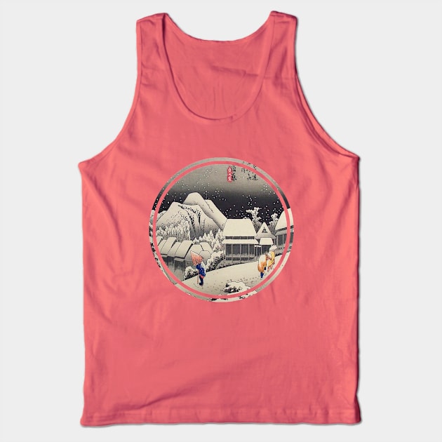 Night snow at Kambara Tank Top by Bearpear